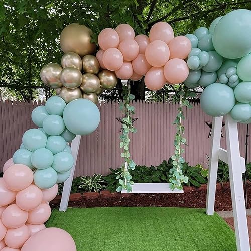 Miniatura 3 de Globos dorados cromados de 12 pulgadas, 50 globos de fiesta de baby shower, globos de decoración de feliz cumpleaños, revelación de género,