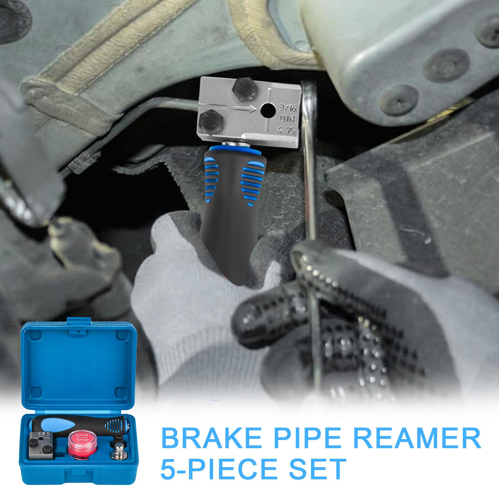 Raccord Hydraulique Outils D'évasement De Tuyaux De Freins Frein Pour Evasement DIN - 4,75 Tuyau Cuivre 6mm