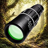 Vista 1 de Monoculares telescopio 10x50 impermeables, monocular para adultos de senderismo y camping
