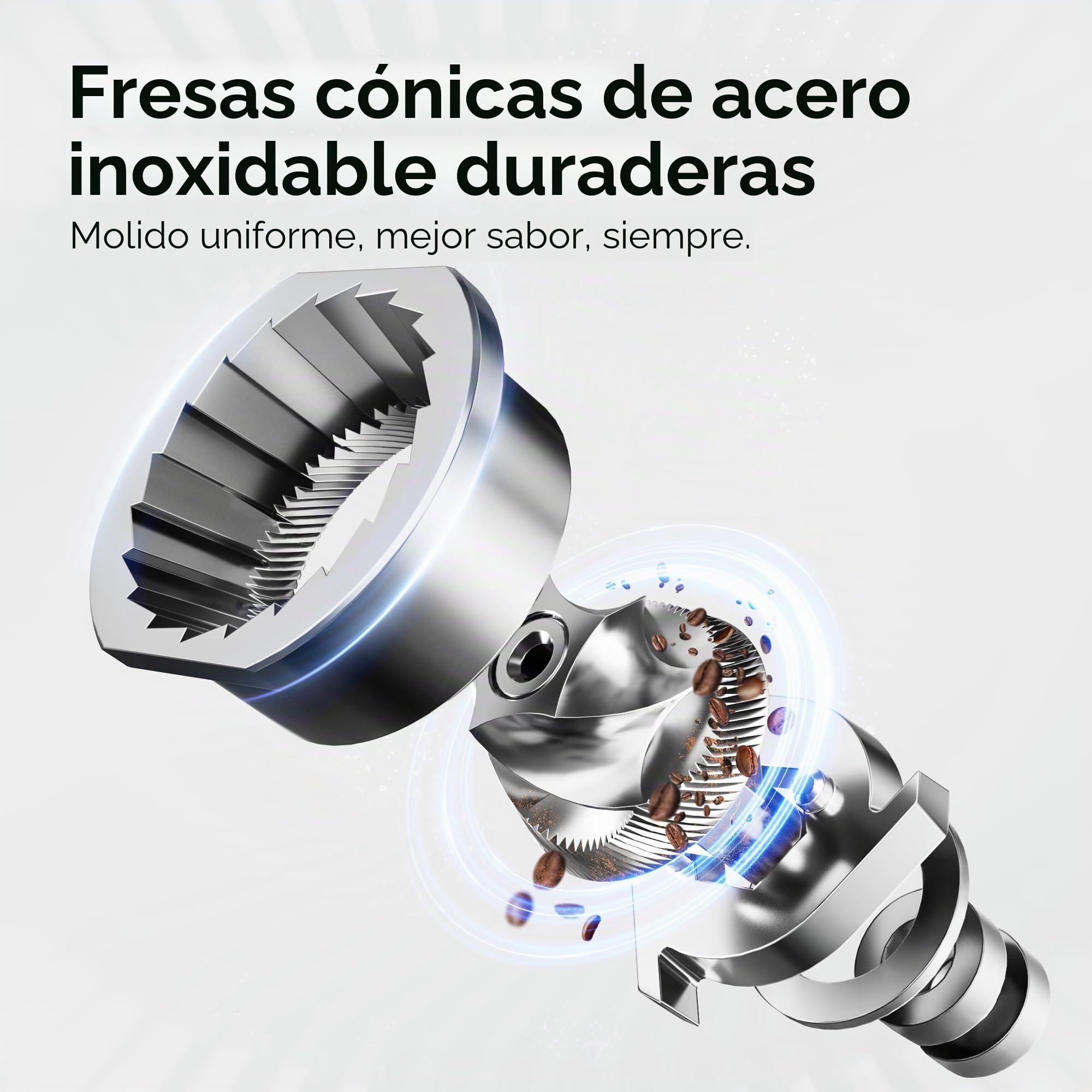 HIBREW G3 - Molinillo de café, 31 niveles de precisión, molinillo de café eléctrico para hervidor turco/espresso/mocha/goteo/French Press