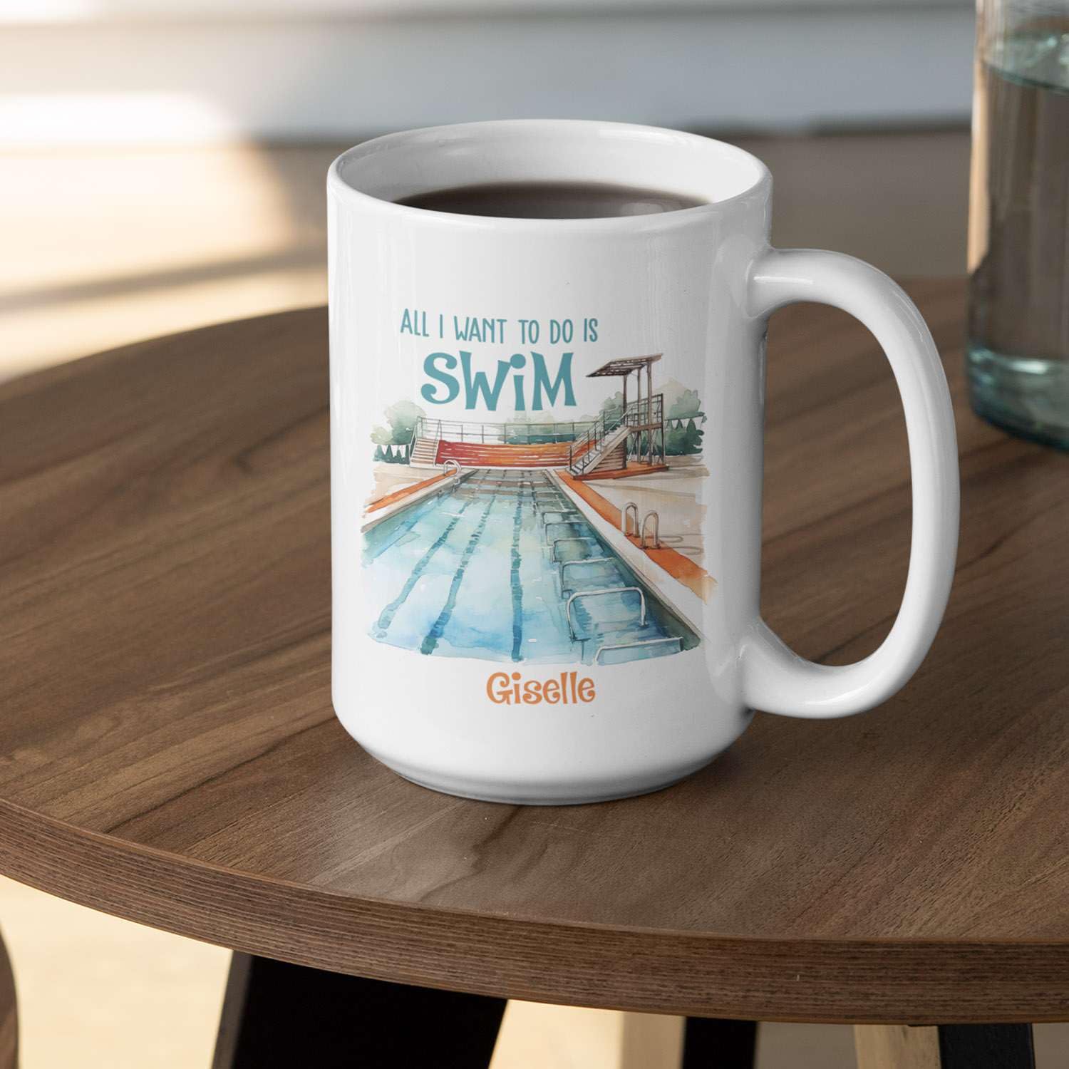 Taza Divertida De Natación Para Hombres, Regalos Para Nadadores Para Niños - Taza De Café Para Natación - Taza De Café Para Natación - México