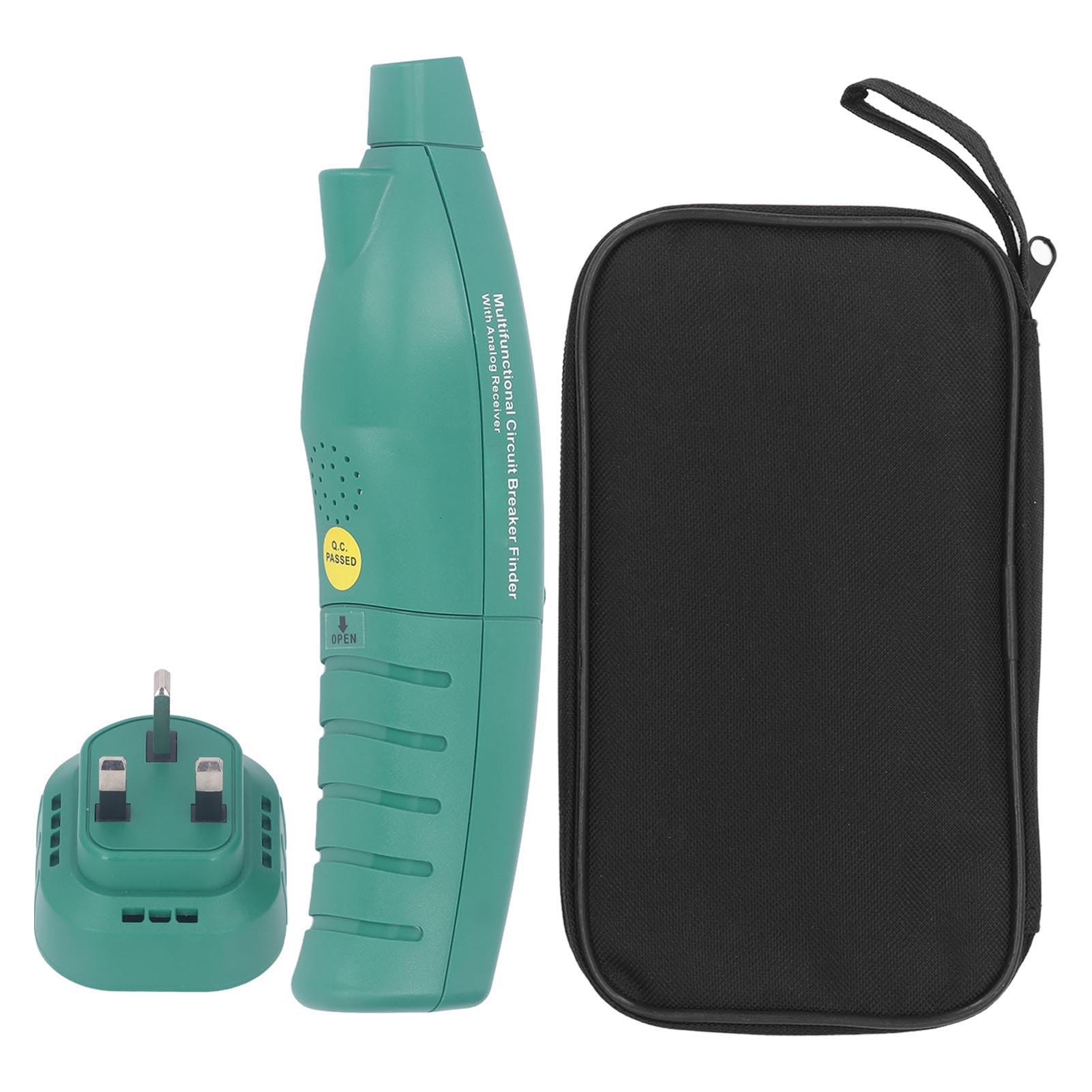 Fafeicy Circuit Breaker Finder Tool with Flashlight Audible without Battery