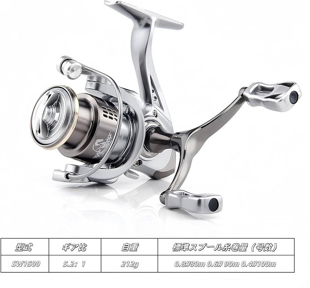 Amazon | YHWSMYL スピニングリール エギング リール 2500番 3000番 超