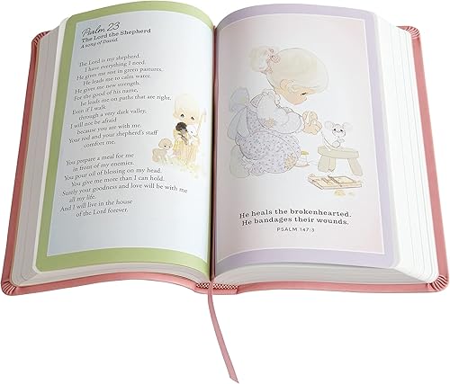 Miniatura 5 de Let's Make Memories Biblia personalizada de momentos preciosos, recuerdo religioso, bautismo, regalo de fe, para niñas, bebés, niños - relleno de