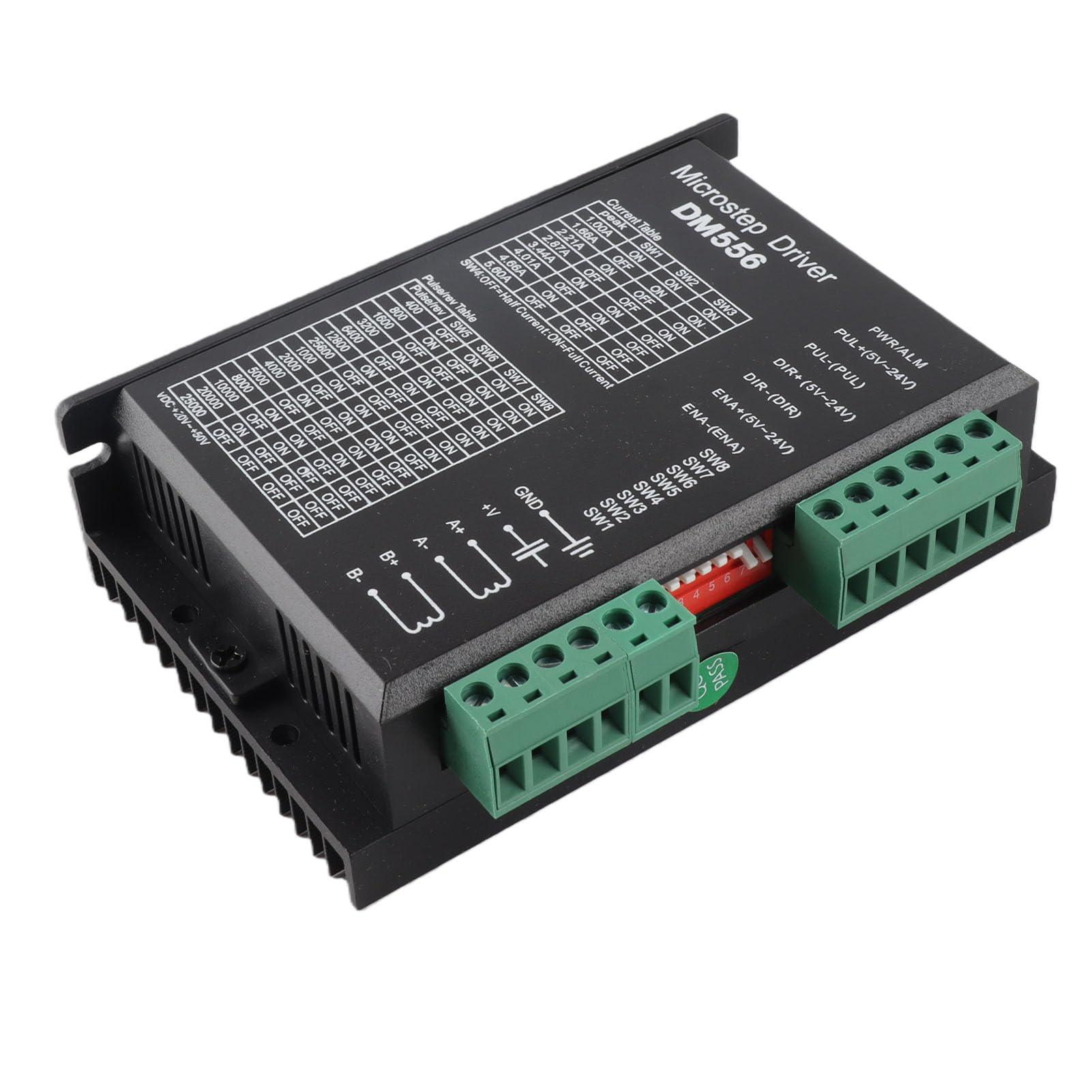 Pilote de moteur pas à pas DM556 contrôleur de courant réglable 24 V à 50 V