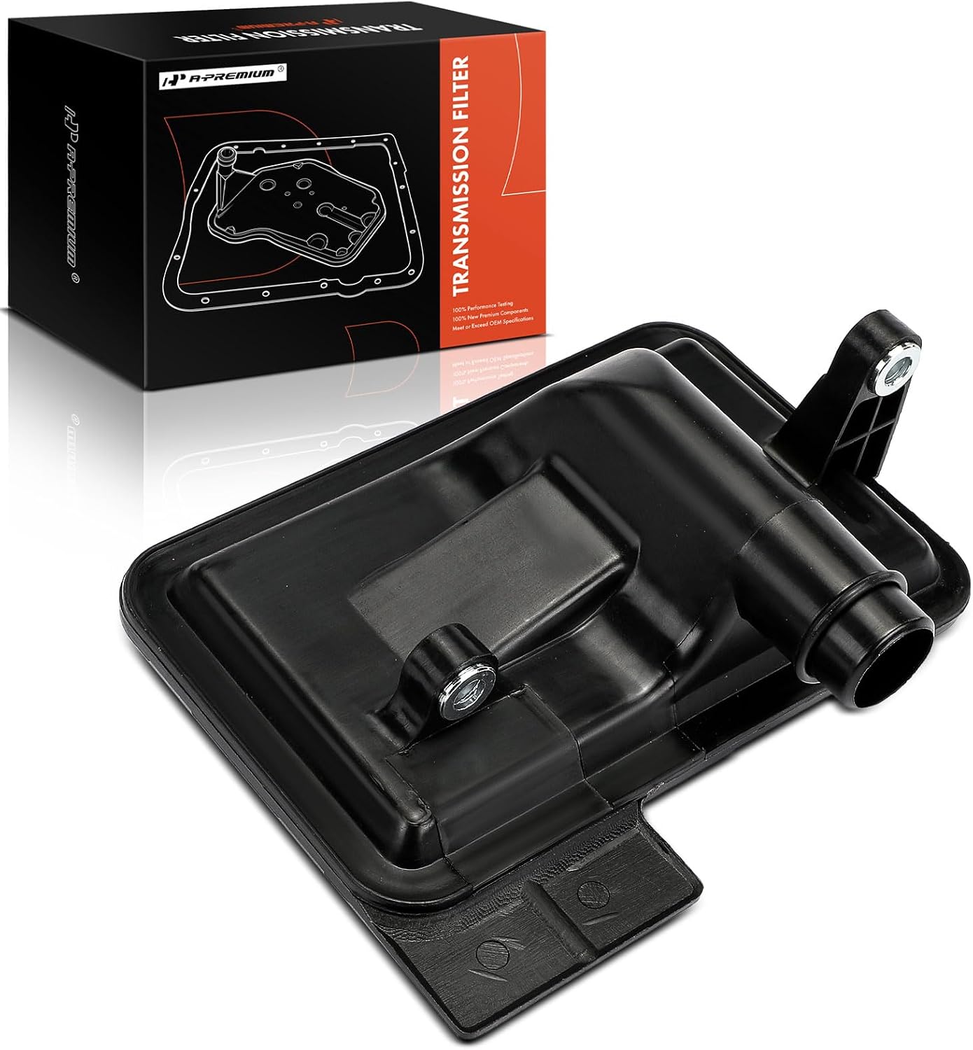 A-Premium Automatic Transmission Fluid Filter Compatible with Honda CR-V CRV 2002-2006, Accord 2003-2007, Element 2003-2011 & Acura TSX 2004-2010, RSX 2002-2006, Internal Filter, Replaces 25420PRP003