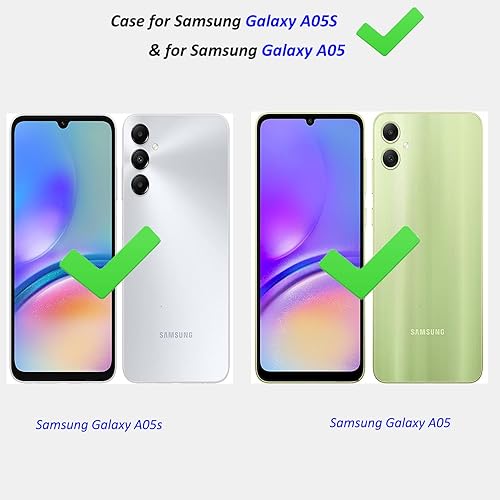 Miniatura 2 de Ftonglogy Funda para Samsung Galaxy A05sA05 transparente lindo diseño floral floral para niñas mujeres delgado TPU suave parachoques silicona a