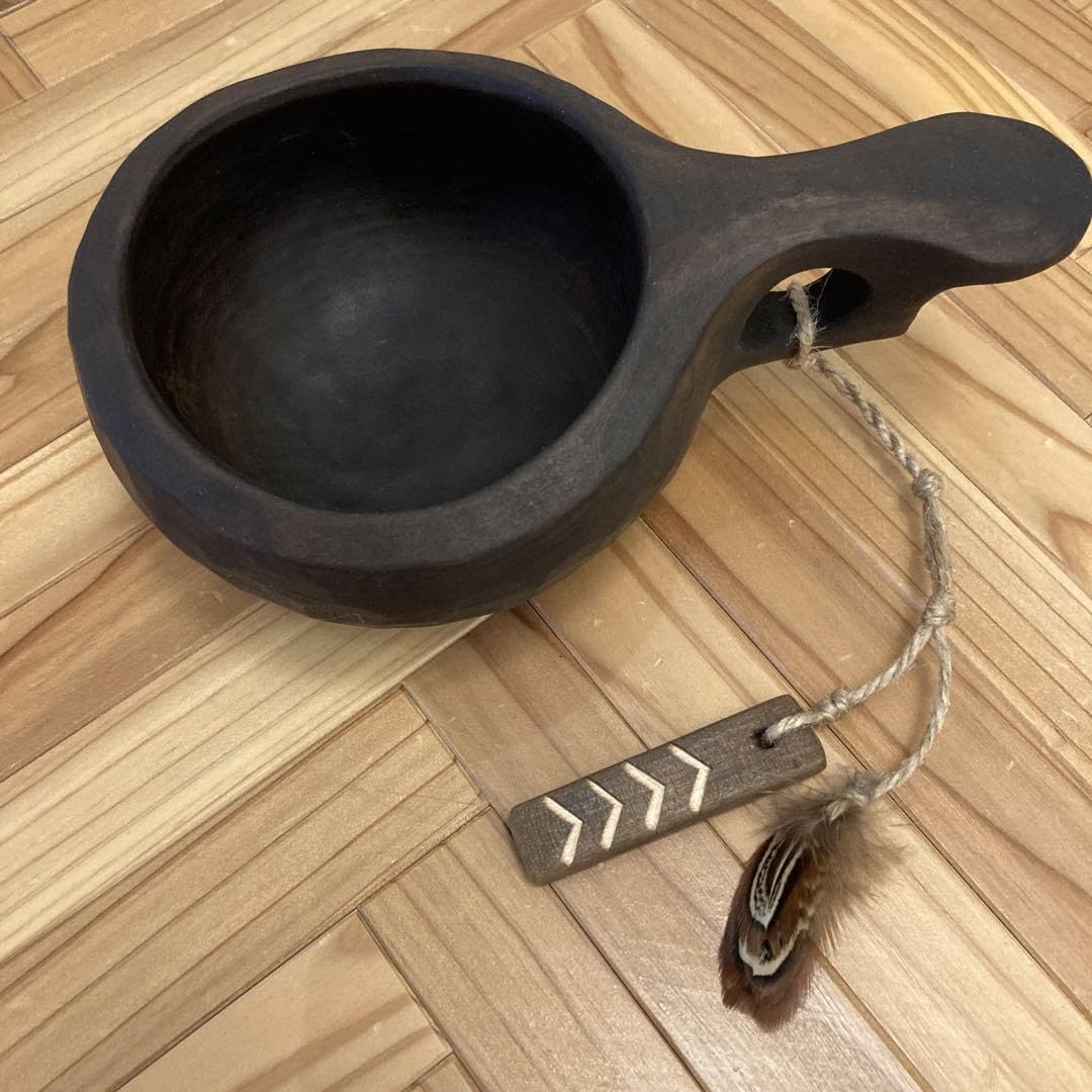 【新品】ソウルオブシベリア #4 丸型ペンダント　No.2012 ククサ 新品】ソウルオブシベリア #4 丸型ペンダント No.2012 ククサ