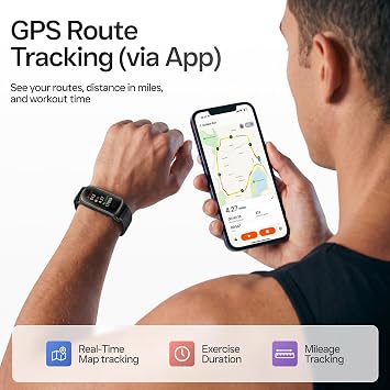 Lightweight Activity & Fitness Tracker with Subscription-Free App Control, AI Sleep Insights, 24/7 Heart Rate & Blood Oxygen Tracking, 16 Sport Modes, Waterproof Smart Watch for Men & Women