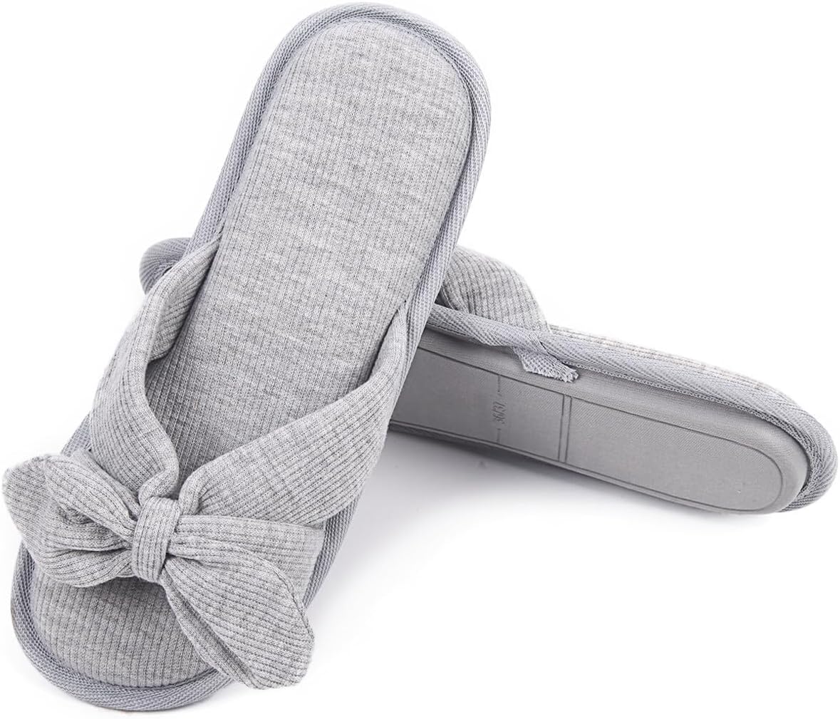 Caramella Bubble Womens Open Toe Summer Bedroom Slippers Memory Foam Sandal Home Ladies Comfy Slippers