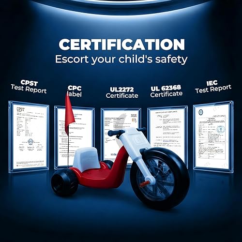 Miniatura 2 de MOSTA Triciclo eléctrico para niños, juguete de paseo de 24 V con control de velocidad parental, velocidad ajustable de 3 a 6 MPH, rueda delantera