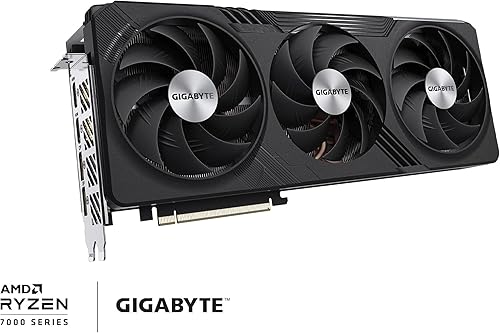 Miniatura 2 de Gigabyte Tarjeta gráfica Radeon RX 7900 XTX Gaming OC 24G, 3 ventiladores WINDFORCE, 24GB 384-bit GDDR6, GV-R79XTXGAMING OC-24GD