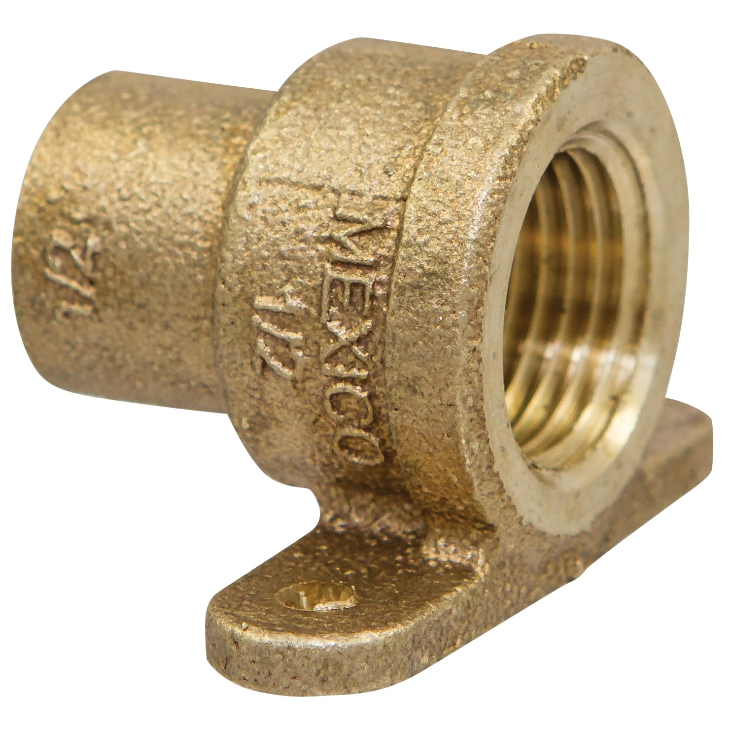 Adaptador drop 1/2 C x F 703-5B-LF de latón fundido para conexiones fiables