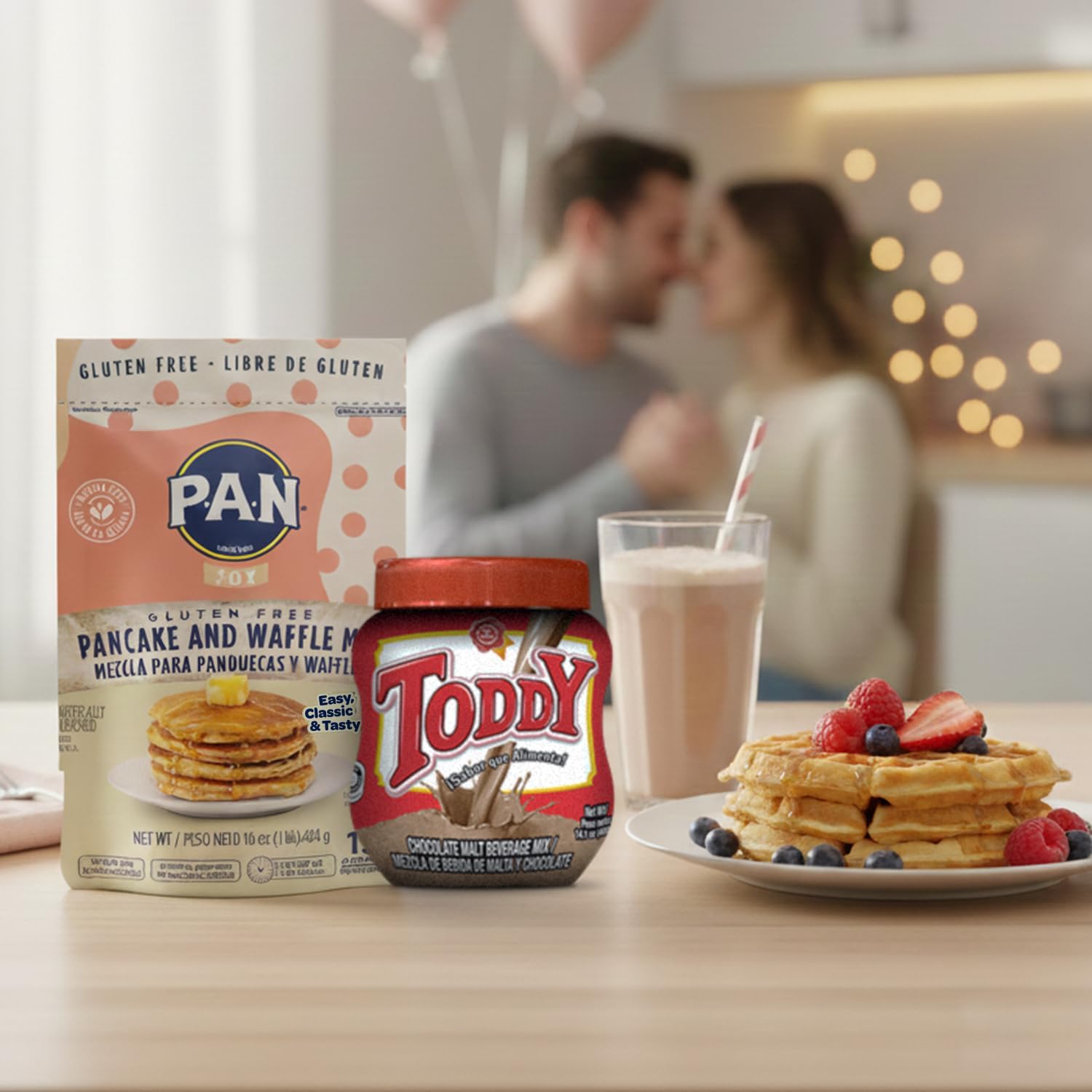 Chocolate Powder Drink Mix – Breakfast Shake with Vitins and