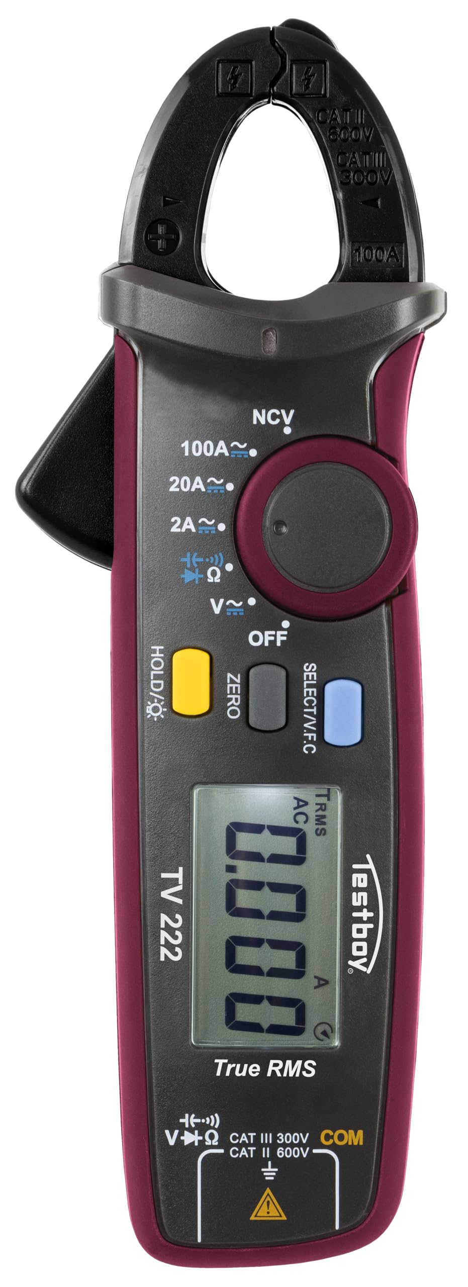 Testboy TV 222 Digitales Minizangenamperemeter