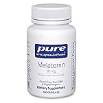 Pure Encapsulations Melatonin 20 mg - Not Intended for Sleep Support - for Immune System & Healthy Cells - 99.5% Purity Melatonin - Gluten Free & Non-GMO - 180 Capsules