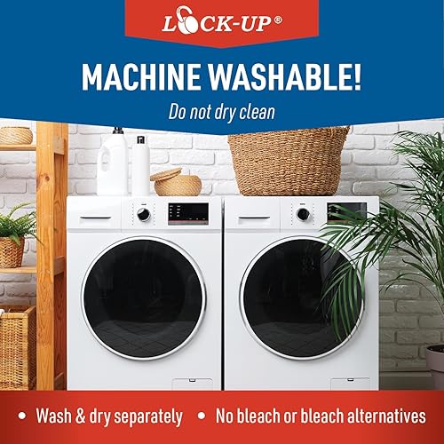 Vista 24 de JT Eaton 83TWXLENC - Funda de colchón con cierre de bloqueo extra grande para cama individual, parte superior impermeable, funda de 6