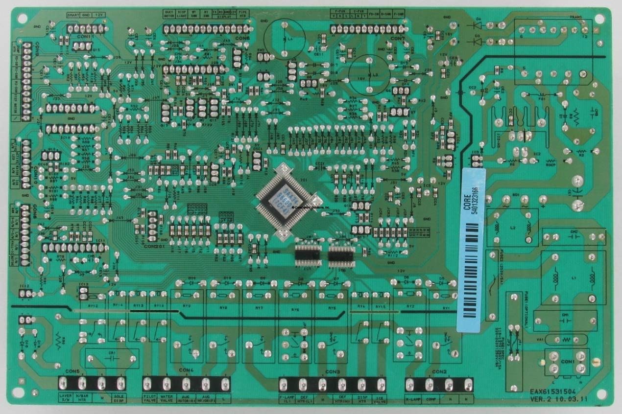 CoreCentric Remanufactured Refrigerator Control Board Replacement for LG EBR64734401