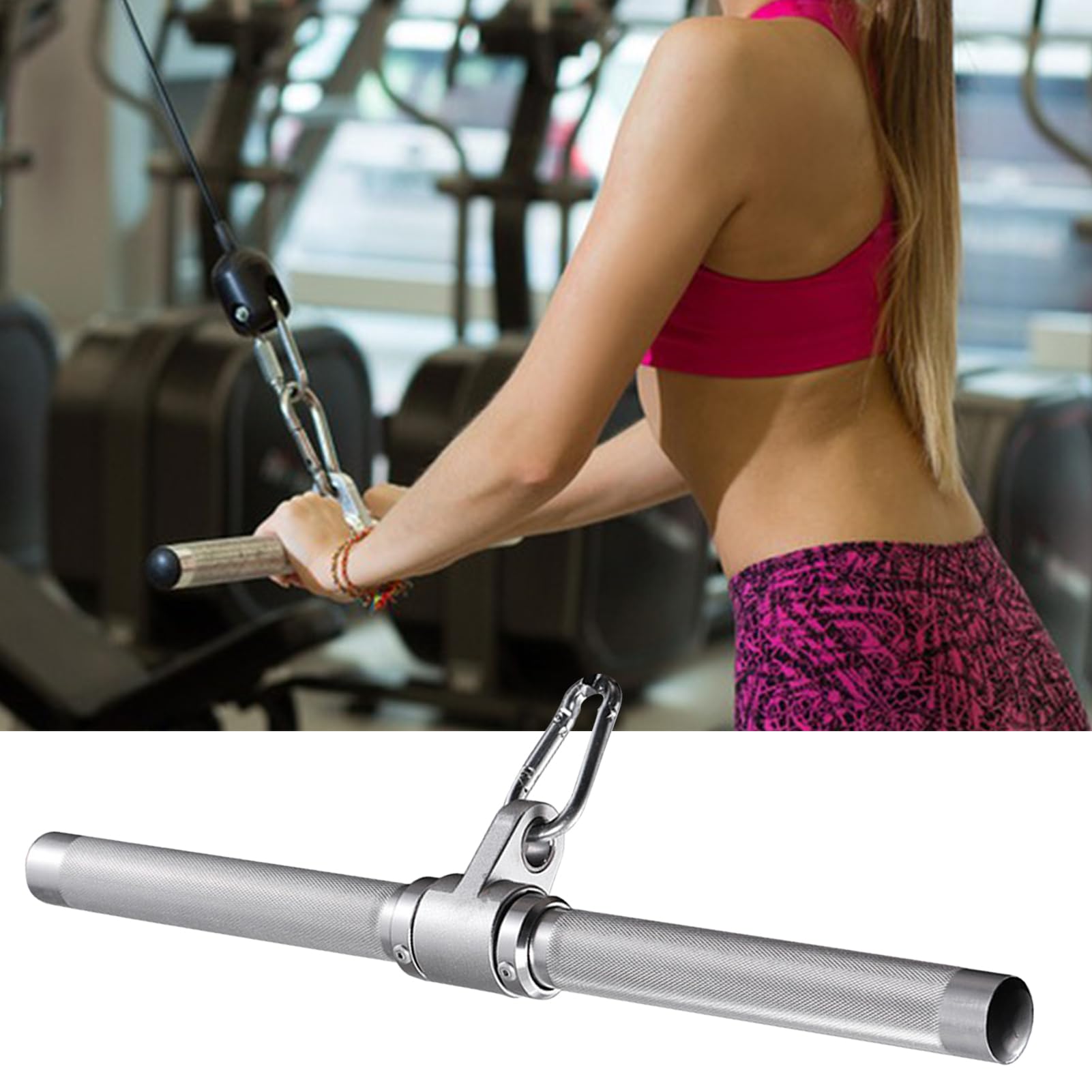 Generico per Cavo da Palestra, Accessorio per Allenamento Tricipiti | Attrezzature Fitness Robuste Per Appassionati Di Allenamento Palestra Casa Uomini Donne Principianti Personal Trainer