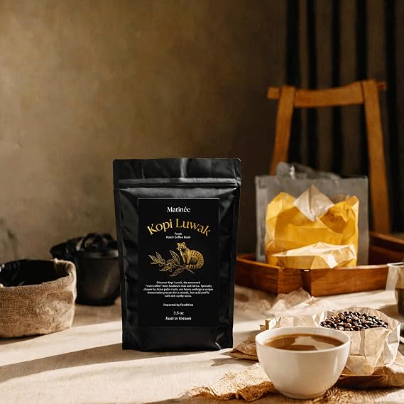 MATINÉE MATINEE Wild Kopi Luwak Coffee Whole Beans, Medium India
