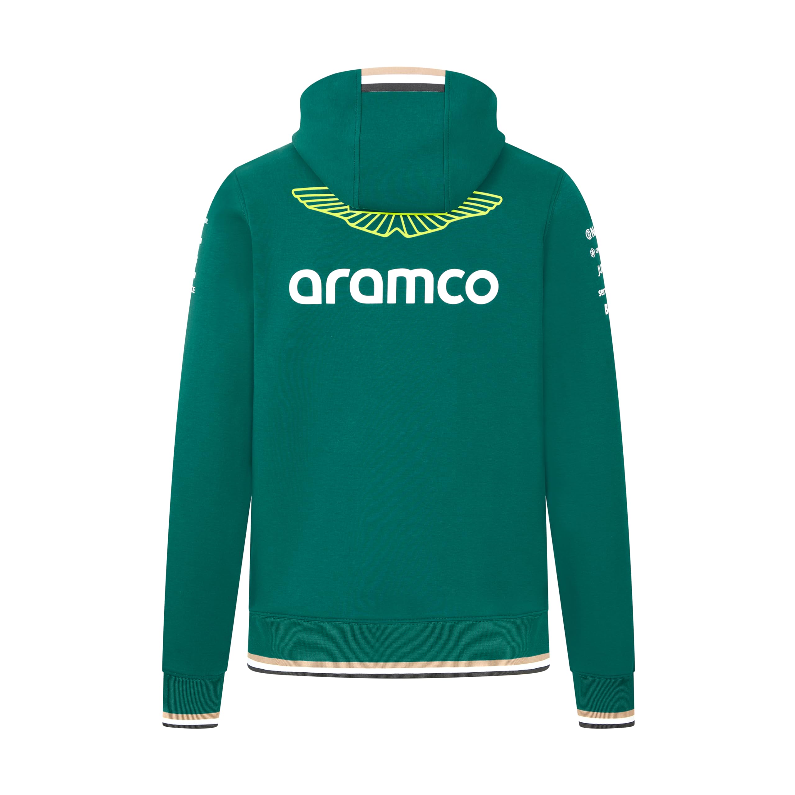 Aston Martin F1 Sudadera con Capucha 2024 - Hombre - Verde - Talla: XXL