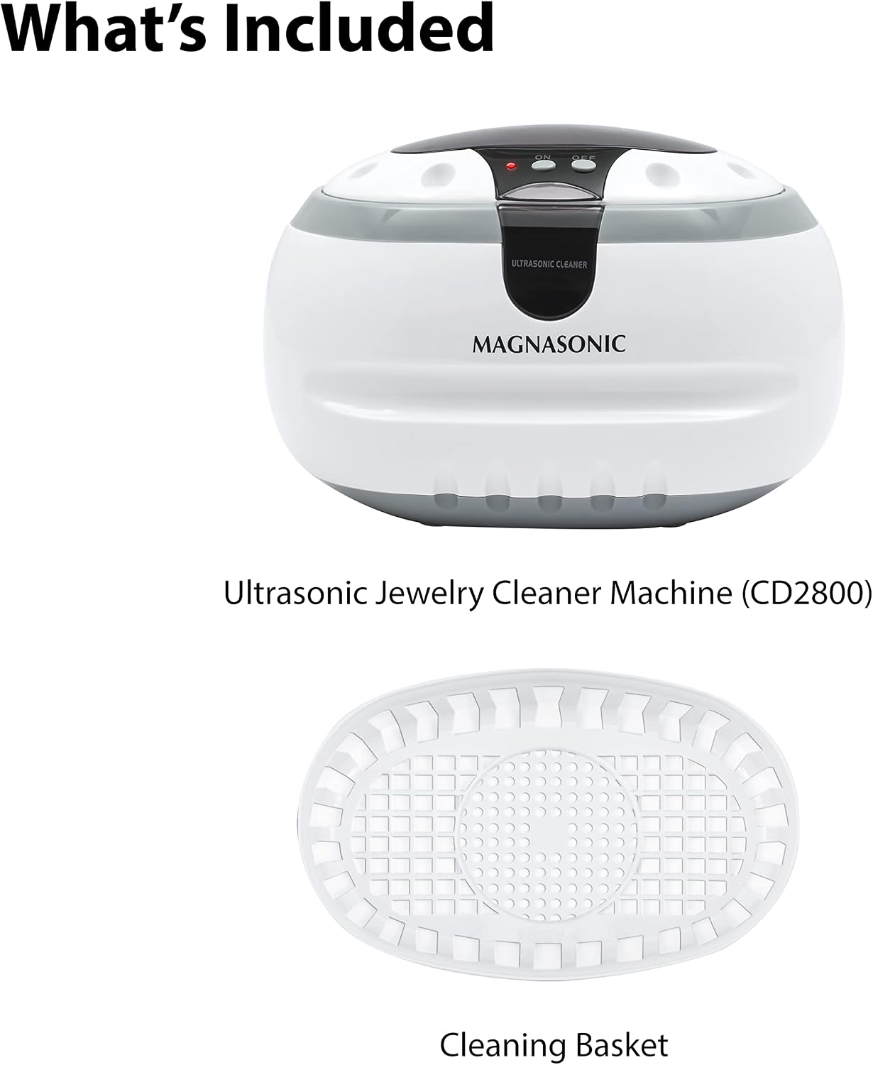 A side-by-side comparison of a metal knob before and after ultrasonic cleaning, showing removal of dirt and grime.