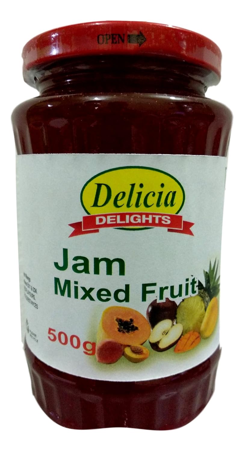 Delicia Mixed Fruit Jam 500 gm Amazon.in Grocery & Gourmet Foods