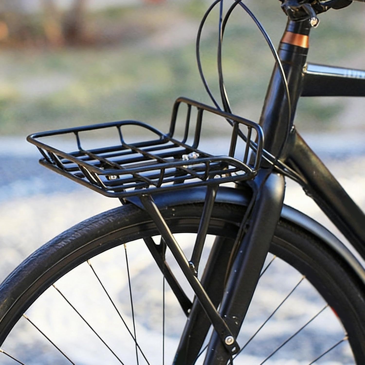 Bike Cargo Rack - Lightweight Bracket Luggage Holder, Touring Carrier Racks, Bicycle Luggage Support, Sturdy and Easy Installation, Bike Cargo Rack, Adjustable Fit, Ideal for Biking Cycling