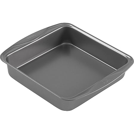 T-fal Signature Nonstick Cake Pan, 8, Grey Non-stick