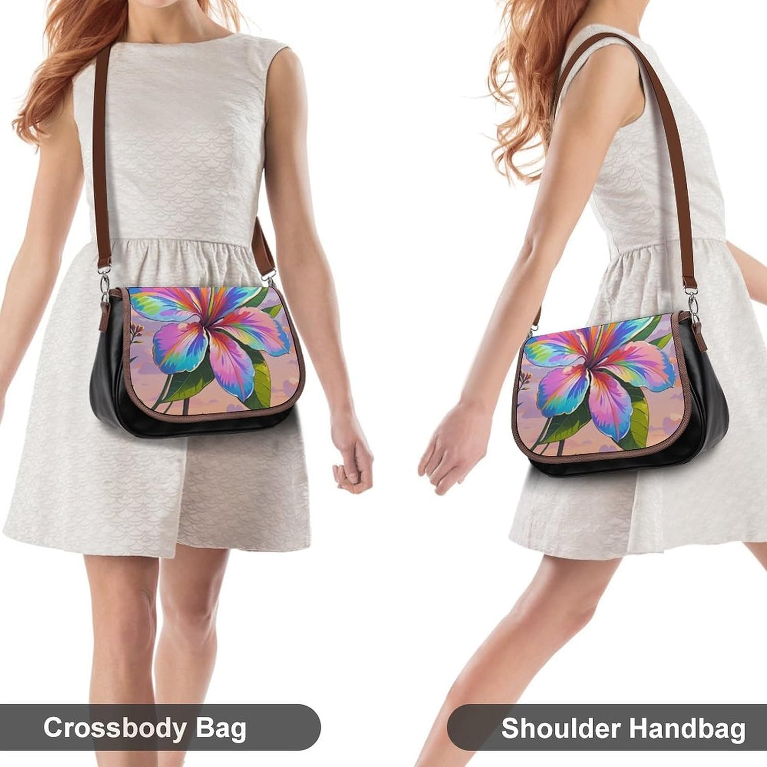 Shoulder Bag for Women Handbags Underarm Purse Mini Crossbody Bag image 4