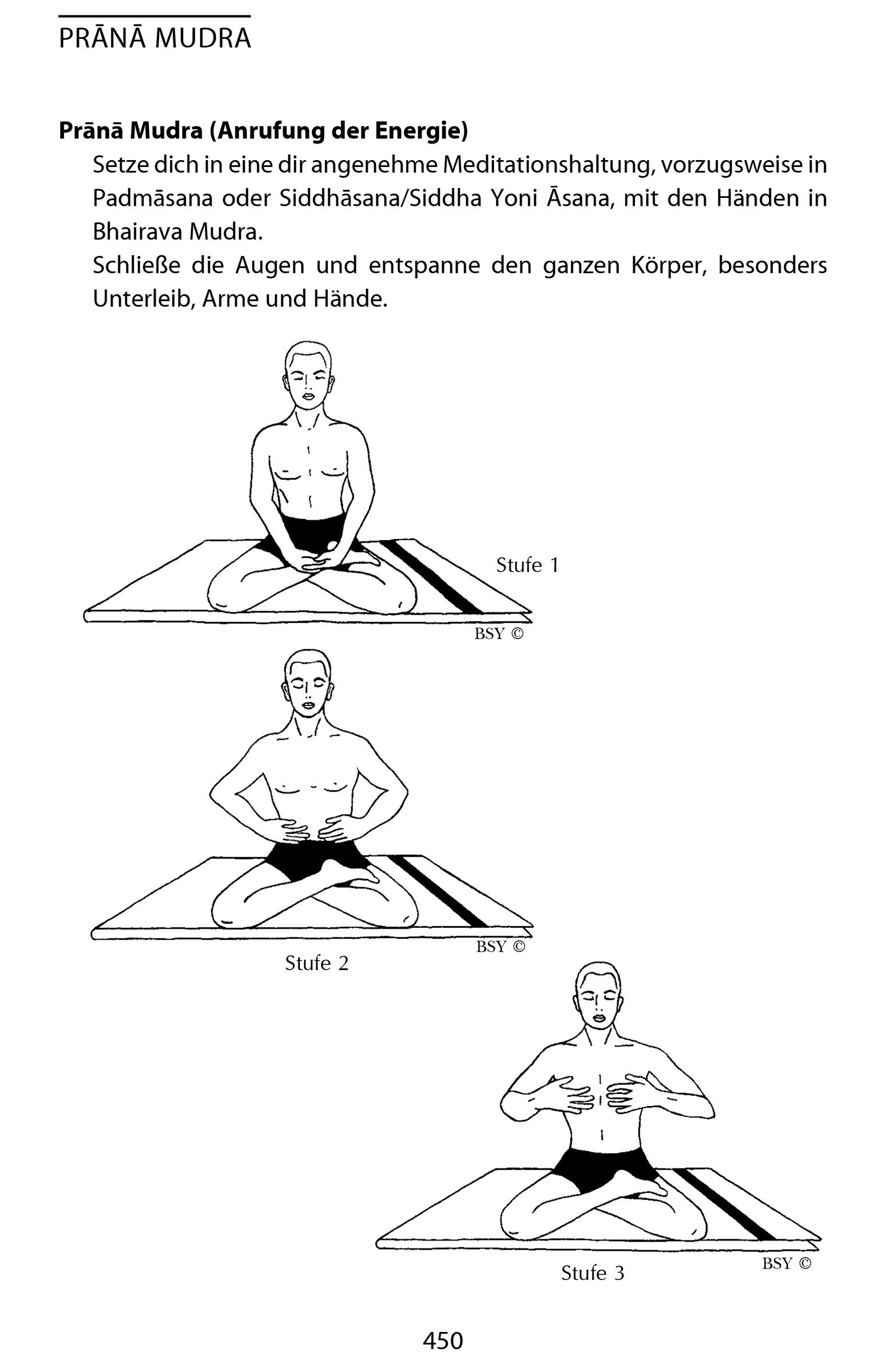 Asana Pranayama Mudra Bandha - Yoga Übungen in Deutsch