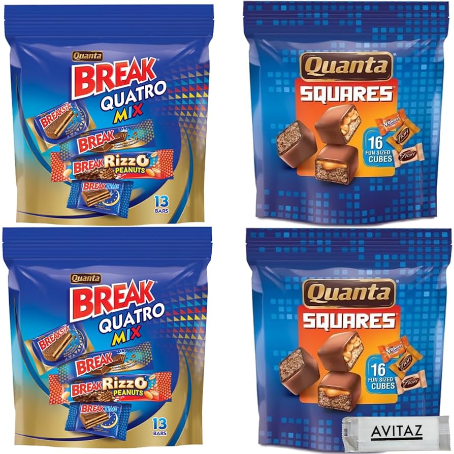 Amazon | Quanta クゥアンタ ドバイ チョコレート 2種×2個 計4個