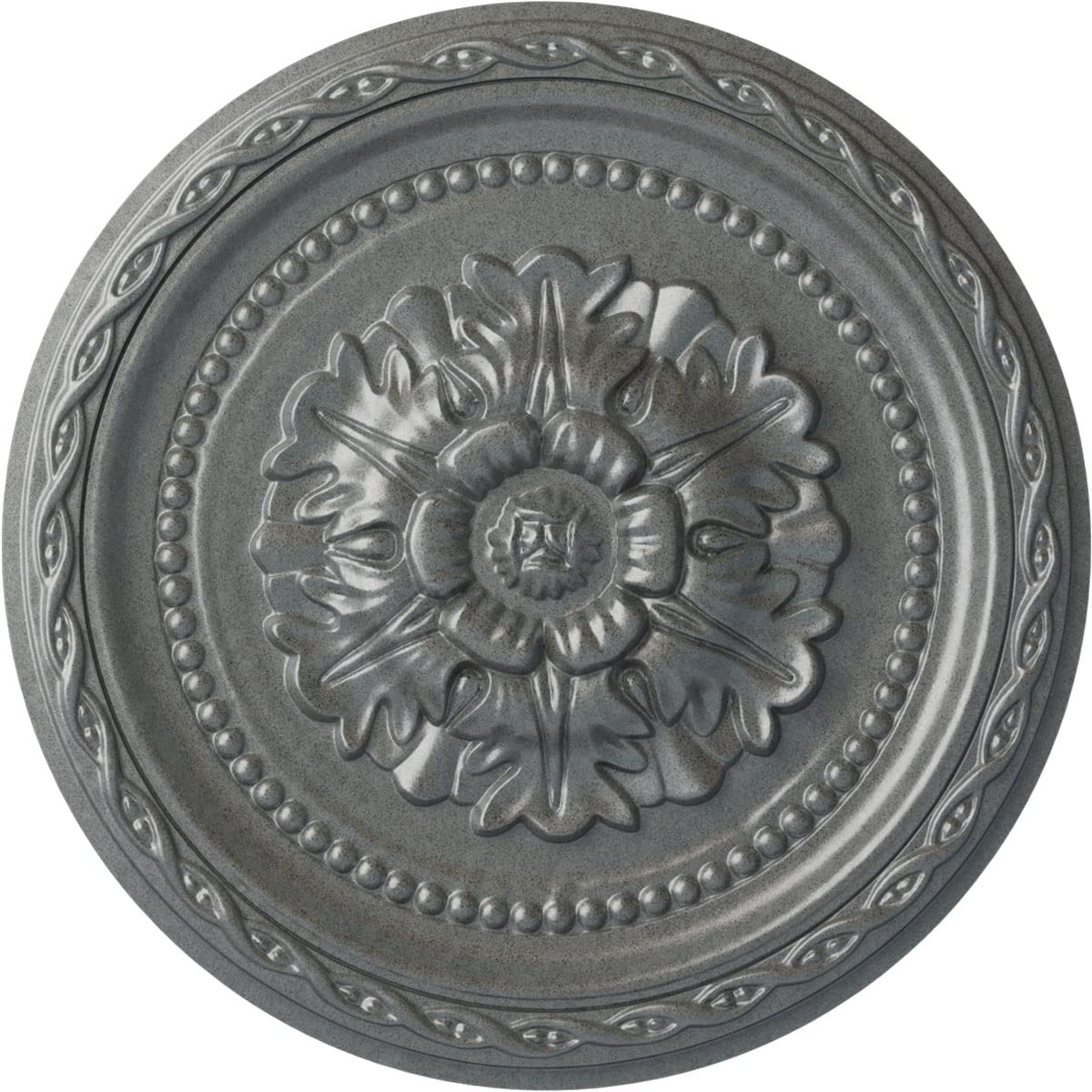 Ekena Millwork CM11PAUWF 11 1/2"OD X 1"P Palmetto Ceiling Medallion, Ultra Pure White — Amazon image 27