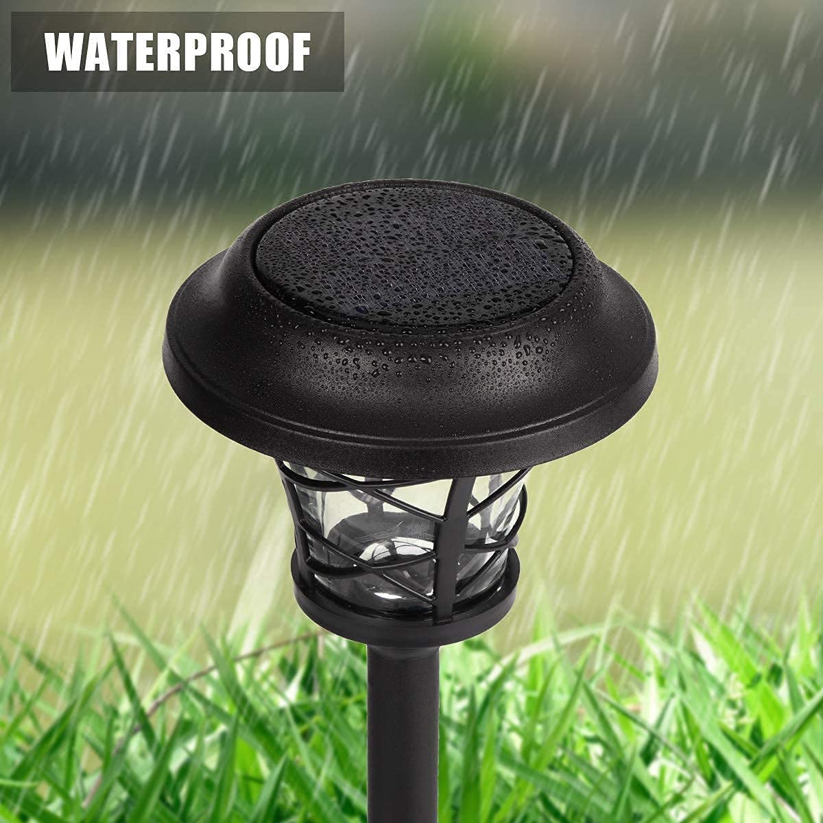 Buy Solpex 6 Pack Solar Pathway Lights, Solar Powered Outdoor Lights