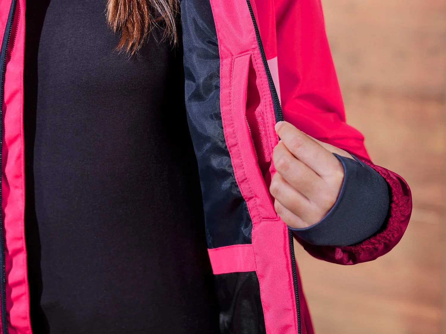 Crivit Veste de ski pour enfants et adolescents - Matériau extérieur imperméable
