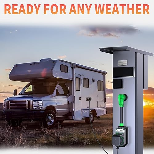 Miniatura 71 de GEARGO - Protector contra sobretensiones de 50 amperios, analizador de circuitos, protección completa (9500 julios), enchufe adaptador