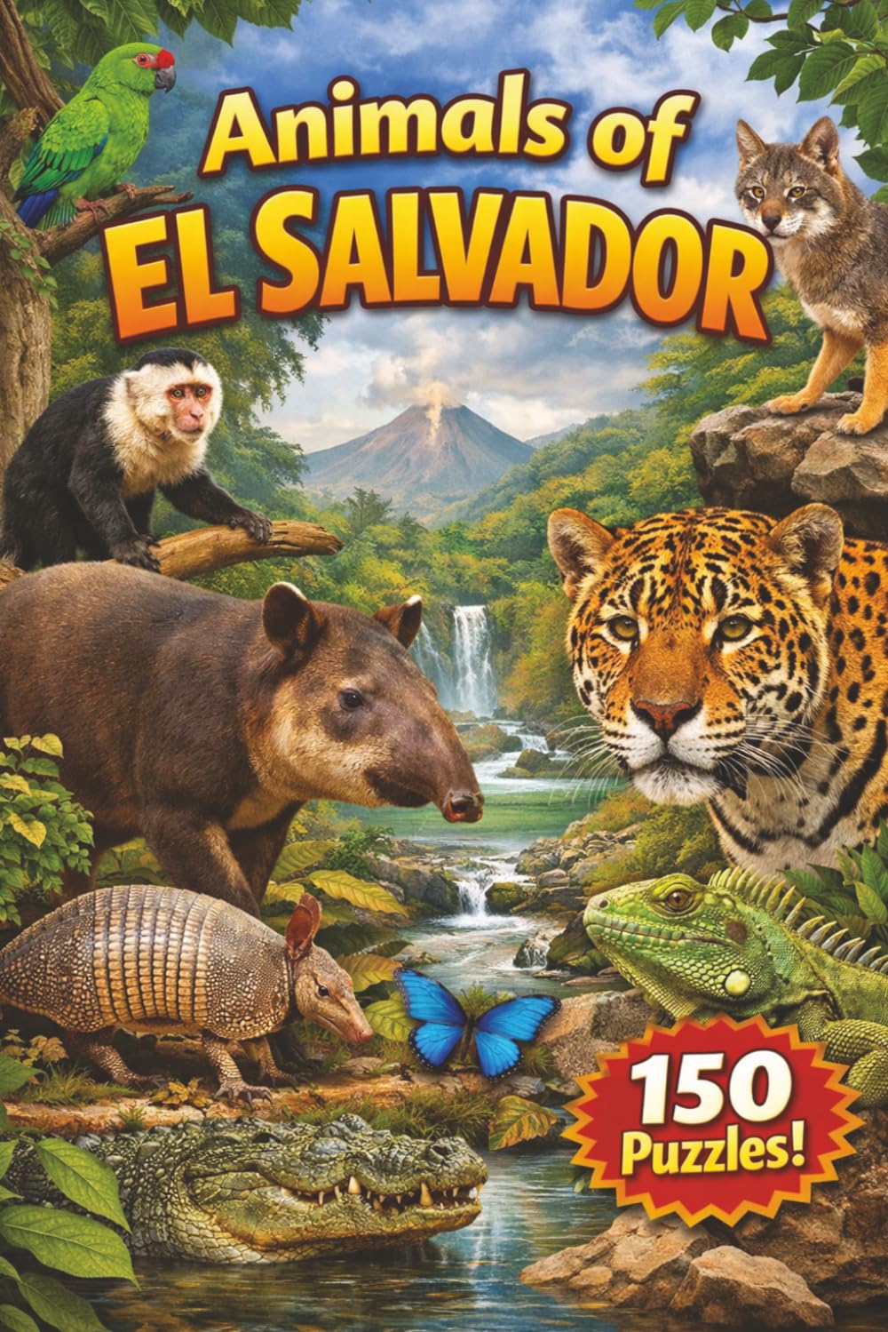 Animals of El Salvador Word Search: 150 Wildlife-Themed Puzzles (North America Wildlife Word Search)
