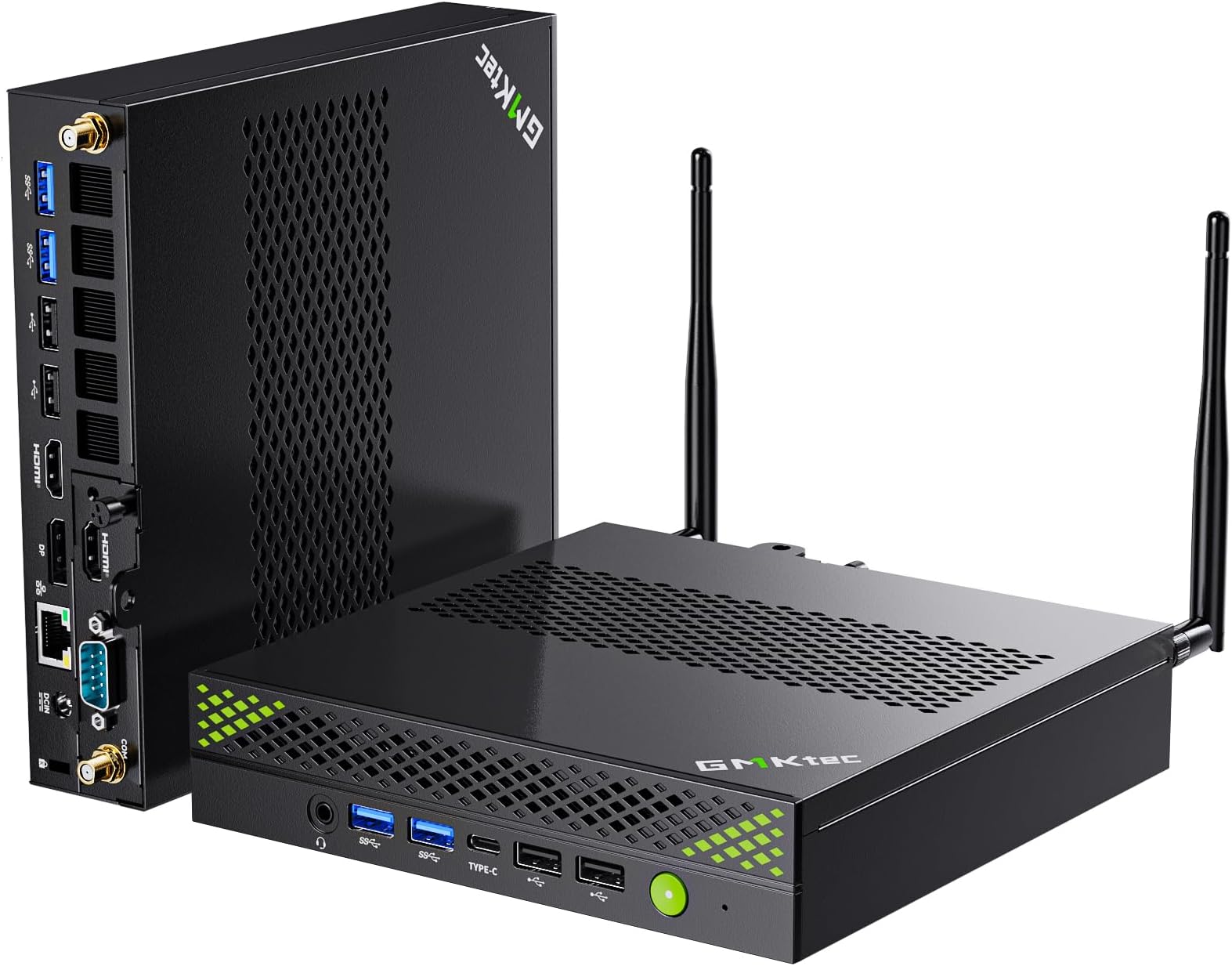 Mini PC Workstation, Intel Core i9 13900HK(14C/20T) up to 5.4GHz, Mini Computer 32GB DDR5 RAM 1TB SSD, 8X USB Ports/COM/HDMI/DP for Office Business