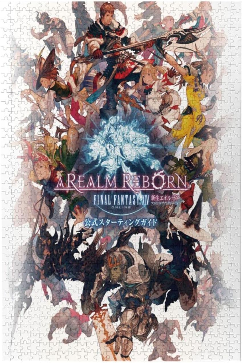 Final Fantasy XIV: A Realm Reborn Jigsaw Puzzle Togo Ubuy