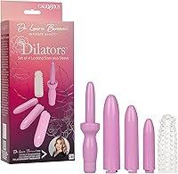 Vista 1 de CalExotics Dr. Laura Berman - Juego de dilatadores (4 tamaños de bloqueo, más manga)