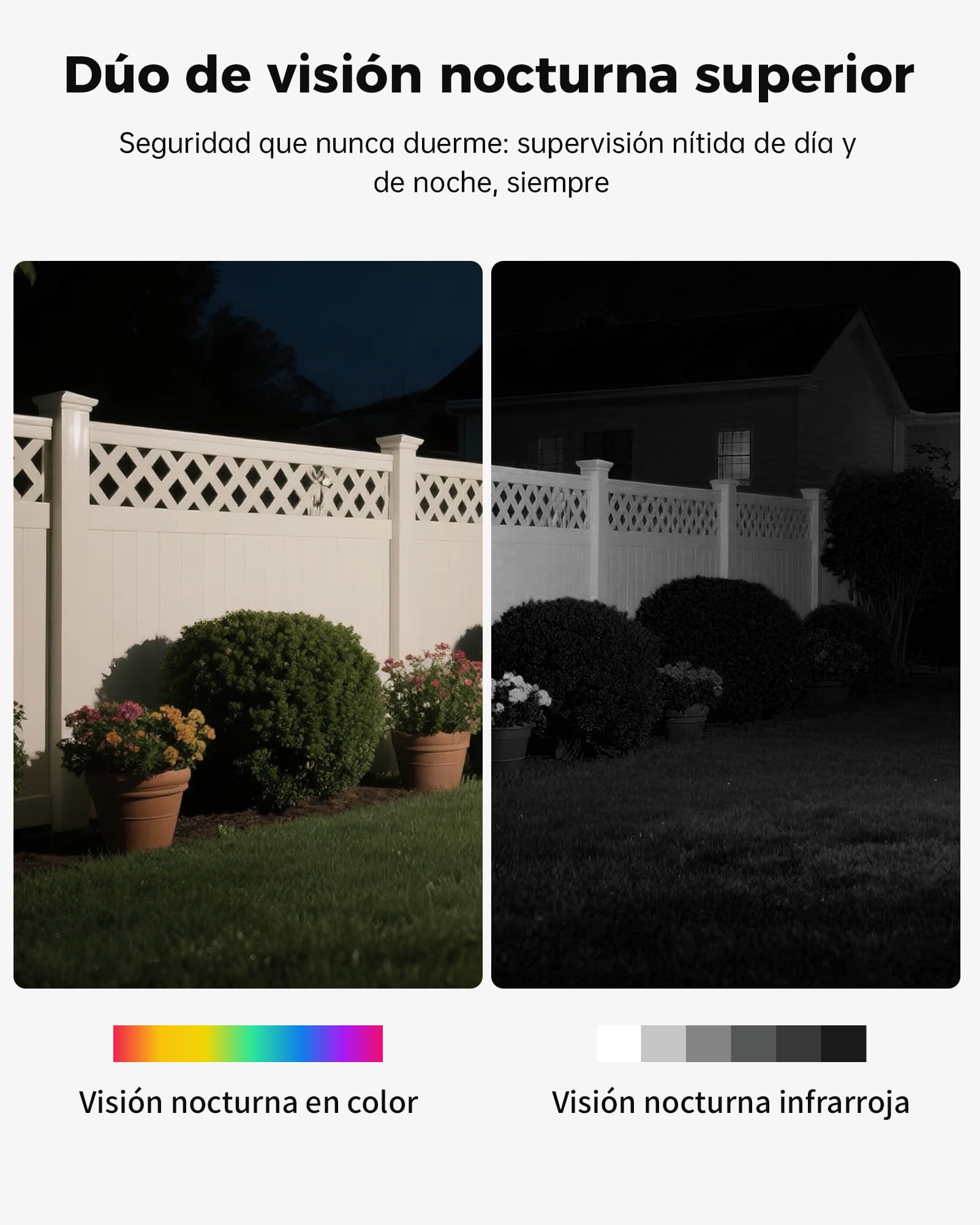WOOX Camara Vigilancia WiFi Exterior Solar 2K 3MP, Camara IP Seguridad sin Cables con Bateria, Ángulo Amplio de 130°, Visión Nocturna a Color, Detección Humana, IP66, Compatible con Alexa y Google