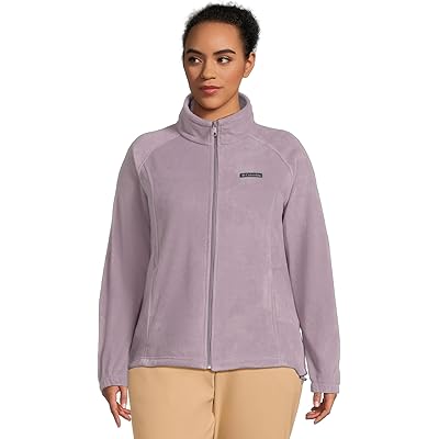 Columbia Plus Size Benton Springs Full Zip shale purple