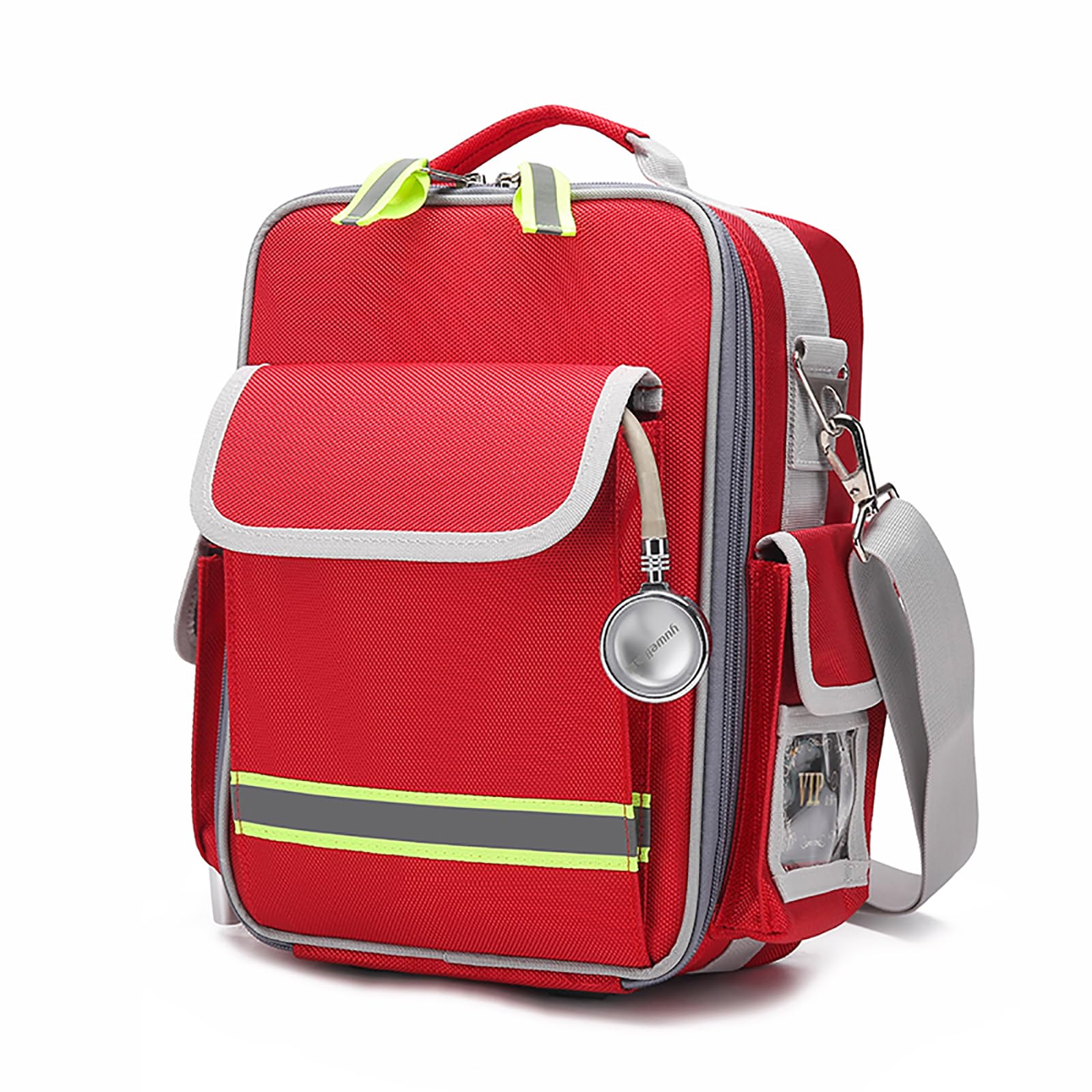 Notfallbeutel leer,medizinische Tasche mit Griff und Schultergurt,für die Pflege zu Hause,Outdoor,Wandern,Reisen