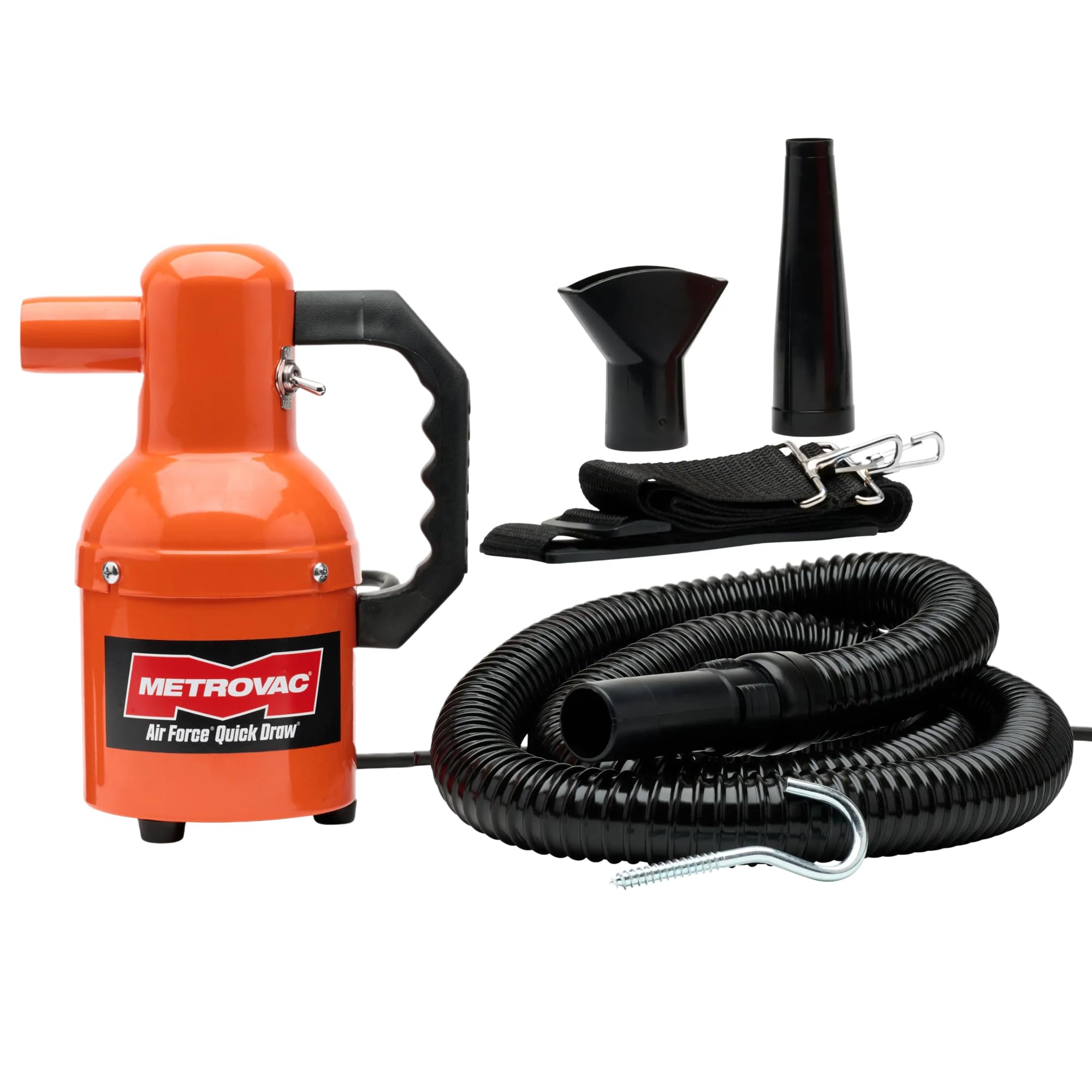 Metro QuickDraw ポータブルペット用ドライヤー　Air Force Amazon.com: Metro Air Force Steel Quick Draw Dog Dryer, 1.3 HP