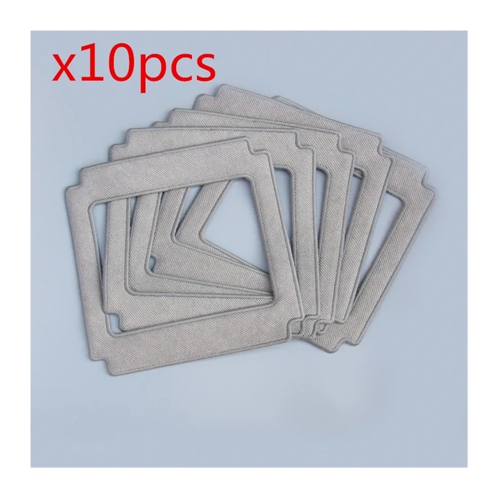 Paño De Fregona De Microfibra, Compatible Con ECOVACS, Almohadillas De Limpieza De Microfibra Winbot W830, Trapos De Repuesto, 10 Unids/lote