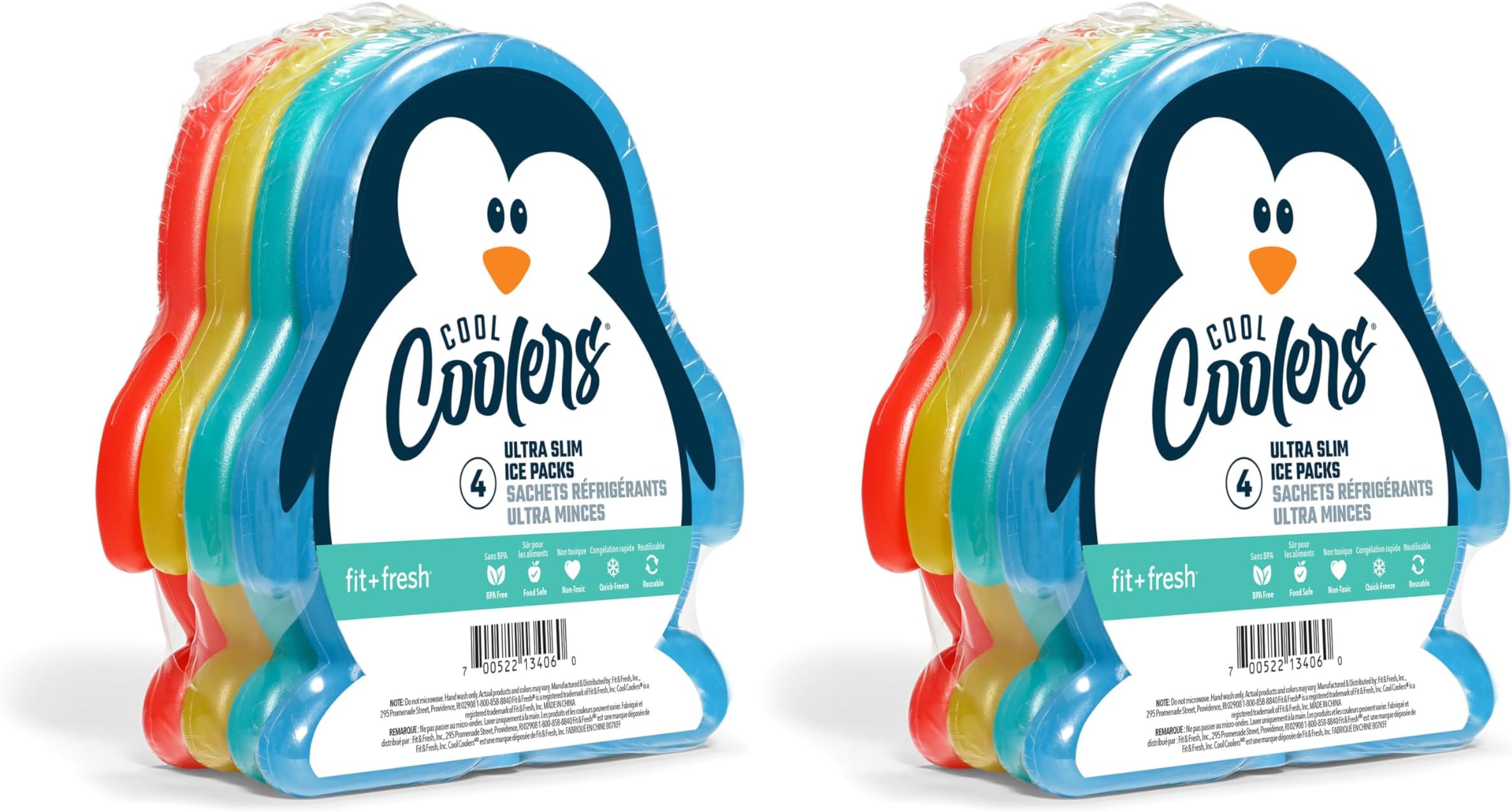 フィット&フレッシュシェイプのスリムアイスパック。