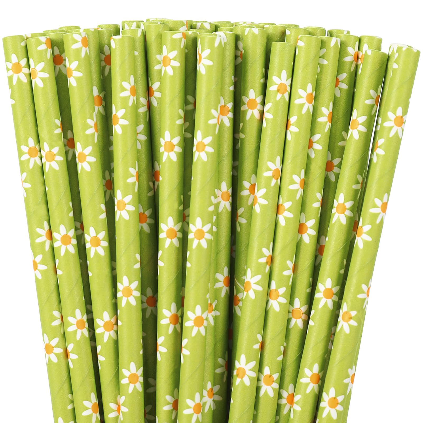 Pailles en papier jetables rigides anti-ramollissement pour milkshake et jus