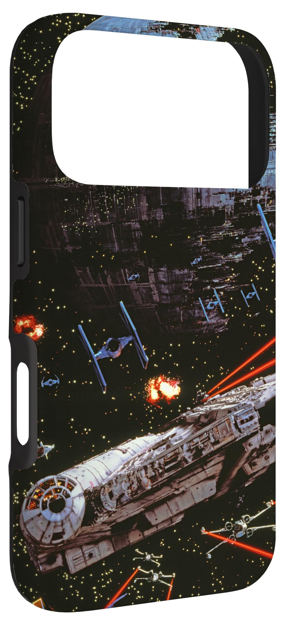 Star Wars Return of the Jedi Death Star II Battle Black Case for