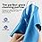 HOMEXCEL Microfiber Glass Cleaning Cloth 12 PK, Lint Free Streak Free, Reusable Cleaning Cloth for Cleaning Windows, Glasses, Mirrors, Screens, Stainless Steel, and More Blue-1212