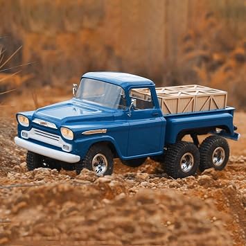 1/18 RC Crawler 4WD RC Truck RTR with LED Lights 2.4GHz Transmitter Hobby Grade Remote Control Car 2.4Ghz All Terrain Climbing RC Truck for Adults